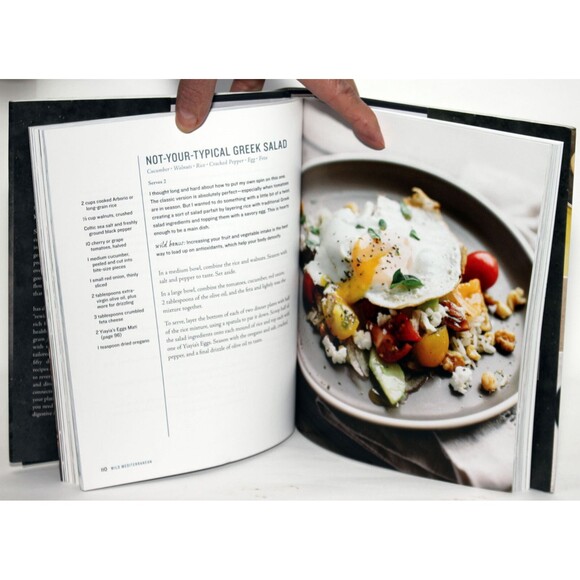 WILD MEDITERRANEAN New Plan for Healthy Gut, Stella Metsovas 2017 HC/DJ Cookbook - Picture 11 of 14